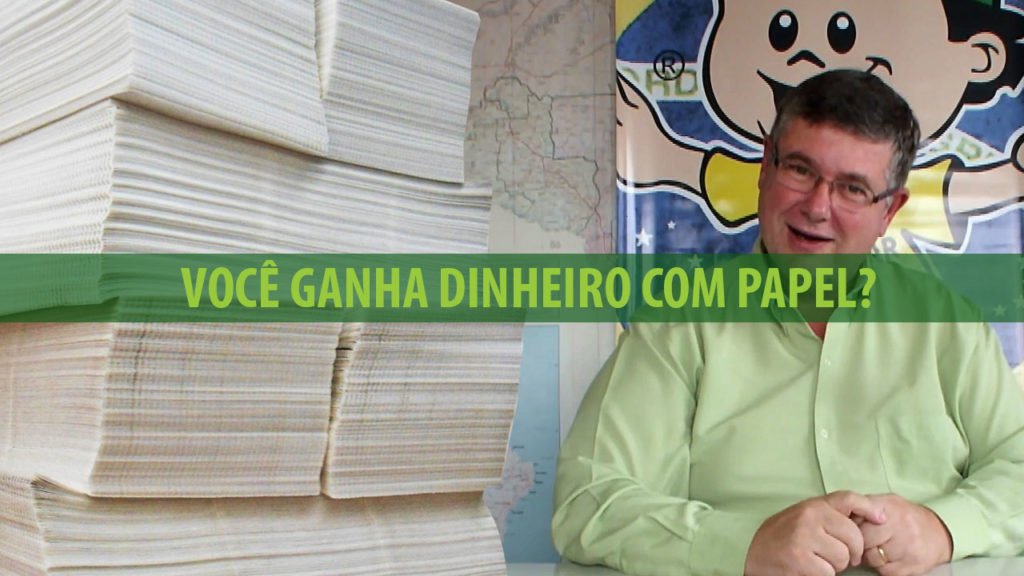 Você já ganhou dinheiro com papel?
